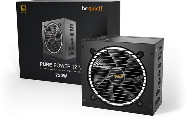Блок питания be quiet! Pure Power 12M 750W (BN343)