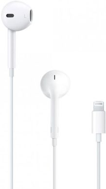 Наушники с микрофоном Apple EarPods with Lightning Connector (MMTN2)