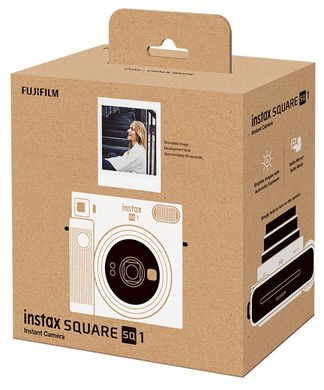 Фотокамера миттєвого друку Fujifilm Instax Square SQ1 Chalk White (16672166)