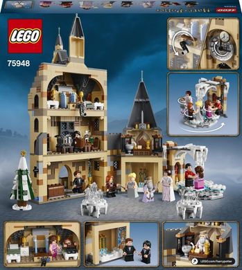 Блочный конструктор LEGO Harry Potter Часовая башня в Хогвартсе (75948)