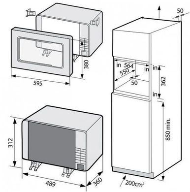 Мікрохвильовка Samsung MS23A7013AT