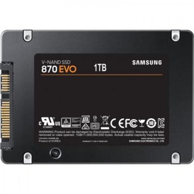 SSD накопитель Samsung 870 EVO 1 TB (MZ-77E1T0BW)