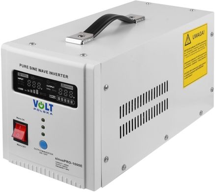 Гібридне ДБЖ/інвертор Volt Polska SINUS PRO 1000E 12V 220V (3SP091012E)