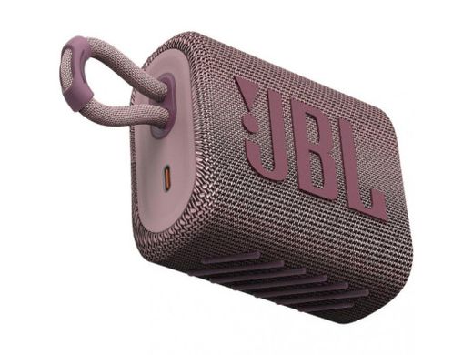 Портативна колонка JBL Go 3 Pink (JBLGO3PINK)