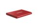 SSD накопитель Samsung Portable T7 2 TB Red (MU-PC2T0R/WW) - 5