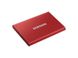 SSD накопитель Samsung Portable T7 2 TB Red (MU-PC2T0R/WW) - 4