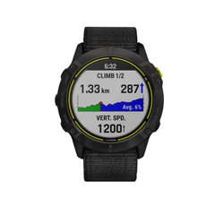 Смарт-часы Garmin Enduro Carbon Gray Titanium with Black UltraFit Nylon Strap (010-02408-01/11)