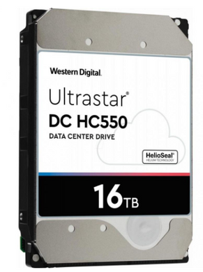Жесткий диск WD Ultrastar DC HC550 16 TB (WUH721816ALE6L4/0F38462)