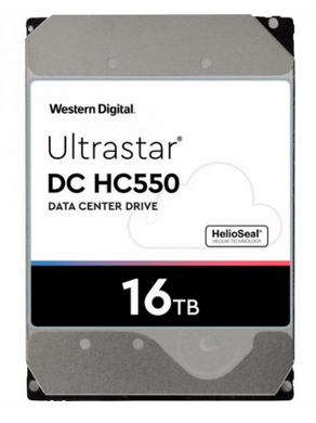 Жорсткий диск WD Ultrastar DC HC550 16 TB (WUH721816ALE6L4/0F38462)