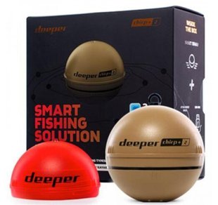 Картплоттер(GPS)-смарт ехолот Deeper Smart Sonar CHIRP+ 2