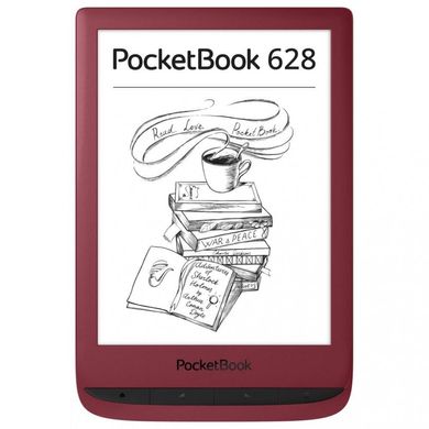 Электронная книга PocketBook 628 Touch Lux 5 Ruby Red (PB628-R-CIS)