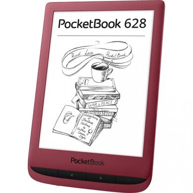 Електронна книга PocketBook 628 Touch Lux 5 Ruby Red (PB628-R-CIS)