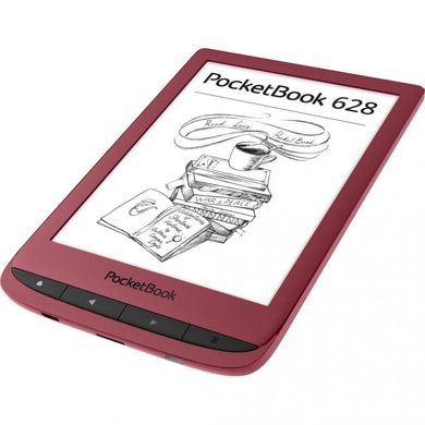 Електронна книга PocketBook 628 Touch Lux 5 Ruby Red (PB628-R-CIS)