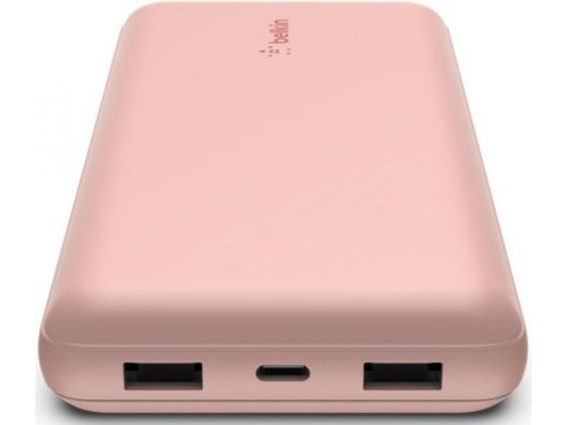 Зовнішній акумулятор (павербанк) Belkin 20000mAh 15W Blue (BPB012BTBL)