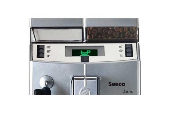 Кавомашина автоматична Saeco Lirika Plus Cappuccino Silver (RI9841/01) + засіб від накипу 250 мл