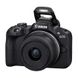Бездзеркальний фотоапарат Canon EOS R50 kit RF-S 18-45mm IS STM + RF-S 55-210mm IS STM Black (5811C034) - 3