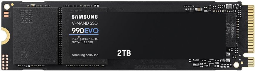 SSD накопитель Samsung 990 EVO 2TB (MZ-V9E2T0BW)