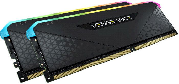 Пам'ять для настільних комп'ютерів Corsair 16 GB (2x8GB) DDR4 3600 MHz Vengeance RGB RS (CMG16GX4M2D3600C18)
