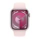 Смарт-годинник Apple Watch Series 9 GPS + Cellular 45mm Pink Aluminum Case w. Light Pink Sport Band - M/L (MRML3) - 1