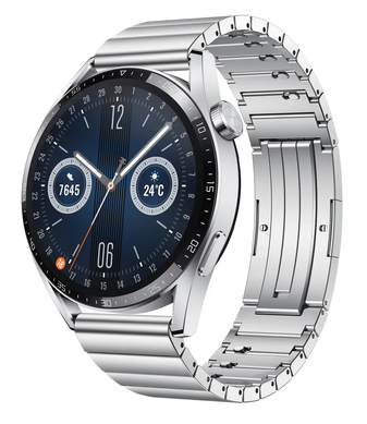 Смарт-часы HUAWEI Watch GT 3 46mm Stainless Steel (55026957)