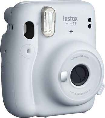 Фотокамера миттєвого друку Fujifilm Instax Mini 11 White + Чохол + Фотоплівка 10шт