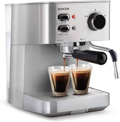 Ріжкова кавоварка еспресо Sencor SES 4010SS
