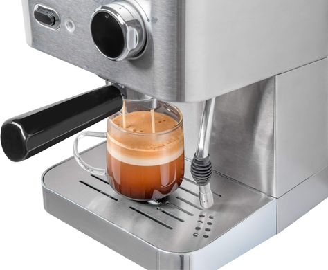 Рожковая кофеварка эспрессо Sencor SES 4010SS