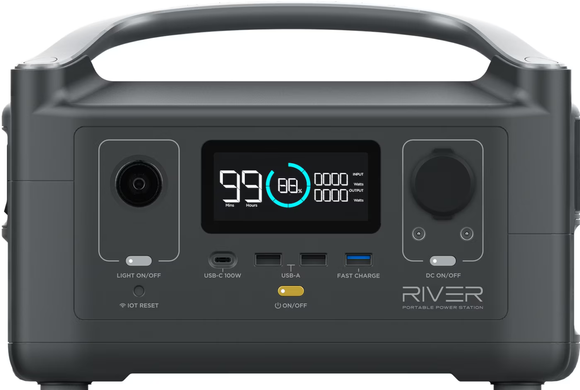 Зарядная станция EcoFlow RIVER (EFRIVER600-EU, PB930401)