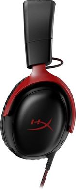 Навушники з мікрофоном HyperX Cloud III Black/Red (727A9AA)