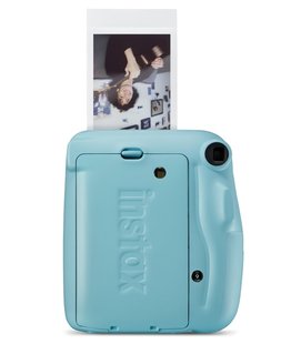Фотокамера мгновенной печати Fujifilm Instax Mini 11 Sky Blue (16655003)иттєвого друку Fujifilm Instax Mini 11 Sky Blue (16655003) (Sky Blue) + Фотобу