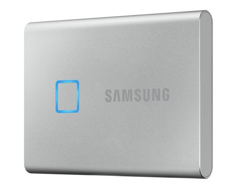 SSD накопитель Samsung T7 Touch 1 TB Silver (MU-PC1T0S/WW)