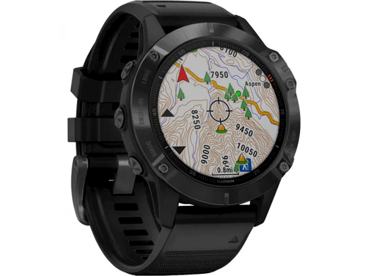 Спортивные часы Garmin Fenix 6 Pro Black (010-02158-02/010-02158-01)