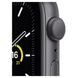 Смарт-годинник Apple Watch SE 2 GPS + Cellular 44mm Silver Aluminum Case with Storm Blue Sport Band - M/L (MRHH3) - 4