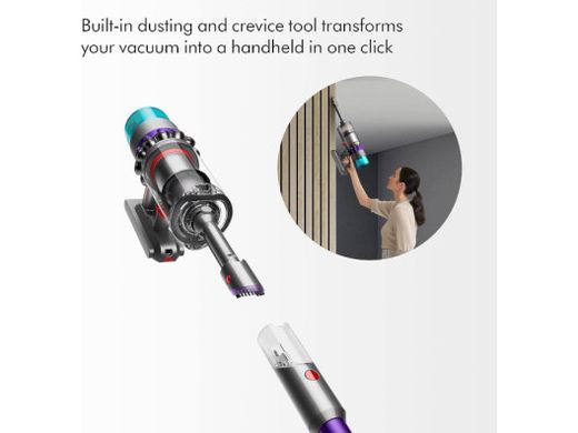 Пилосос 2в1 (вертикальний + ручний) Dyson Gen5detect Absolute Nickel/Purple (447930-01)