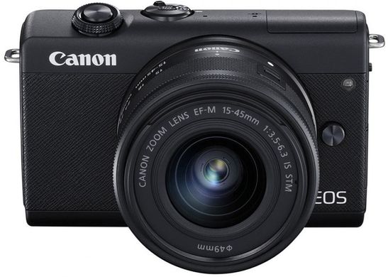 Беззеркальный фотоаппарат Canon EOS M200 kit (15-45mm) IS STM Black (3699C027)