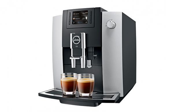 Кофемашина автоматическая Jura E6 Platin