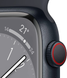 Смарт-часы Apple Watch Series 8 GPS + Cellular 41mm Midnight Aluminum Case w. Midnight Sport Band (MNHV3) - 2