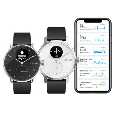 Смарт-часы Withings ScanWatch 2 42mm Black