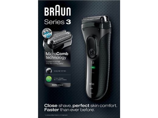 Электробритва Braun Series 3 3020s Black