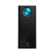 Зовнішній акумулятор Baseus Amblight Digital Display Quick Charge 65W 30000mAh Black (PPLG-A01) - 1