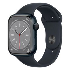 Смарт-часы Apple Watch Series 8 GPS + Cellular 41mm Midnight Aluminum Case w. Midnight Sport Ban