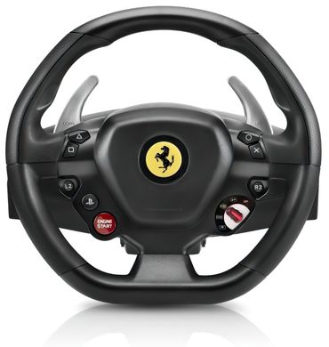 Комплект руль педали Thrustmaster T80 Ferrari 488 GTB Edition PC/PS4/PS5 Black (4160672)