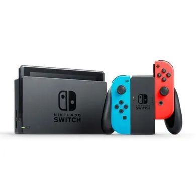 Портативна ігрова приставка Nintendo Switch Oled Red/Blue + Mario Kart 8 Deluxe (Download code) + 3 months