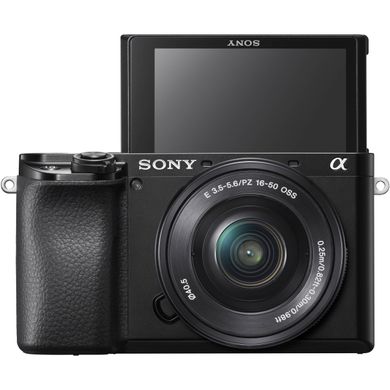 Бездзеркальний фотоапарат Sony Alpha A6100 kit(16-50mm) (ILCE6100LB.CEC)