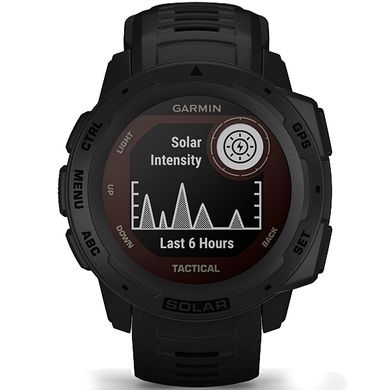Смарт-годинник Garmin Instinct Solar Tactical Edition Black (010-02293-03/010-02293-13)