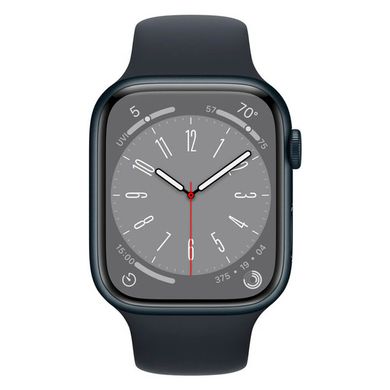 Смарт-годинник Apple Watch Series 8 GPS + Cellular 41mm Midnight Aluminum Case w. Midnight Sport Ban