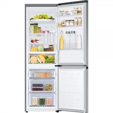 Холодильник з морозильною камерою Samsung RB34T600DSA