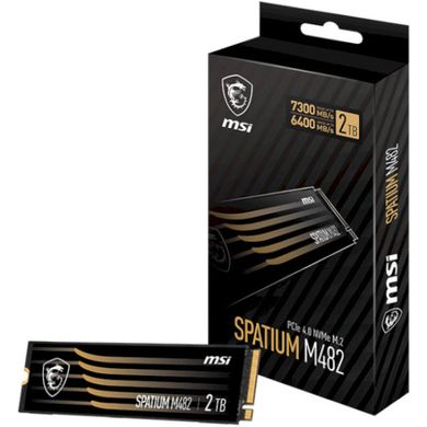 SSD накопичувач MSI Spatium M482 2 TB (S78-440Q730-P83)