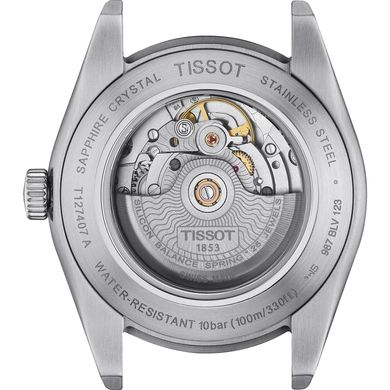 Чоловічий годинник Tissot Gentleman Powermatic 80 Silicium T127.407.16.031.01