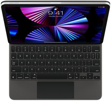 Чохол-клавіатура для планшета Apple Magic Keyboard for iPad Pro 11" 3rd gen. and iPad Air 4th gen. Black (MXQT2)